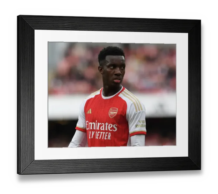 Framed Print : Arsenal's Eddie Nketiah Goes Head-to-Head with Tottenham in the Intense 2023-24 Premier League Showdown Framed Print : Arsenal's Eddie Nketiah Goes Head-to-Head with Tottenham in the Intense 2023-24 Premier League Showdown