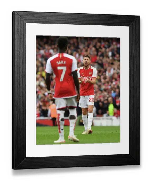 Framed Print : Clash of the London Giants: Jorginho's Battle in Arsenal's Victory over Tottenham - Premier League 2023-24 Framed Print : Clash of the London Giants: Jorginho's Battle in Arsenal's Victory over Tottenham - Premier League 2023-24