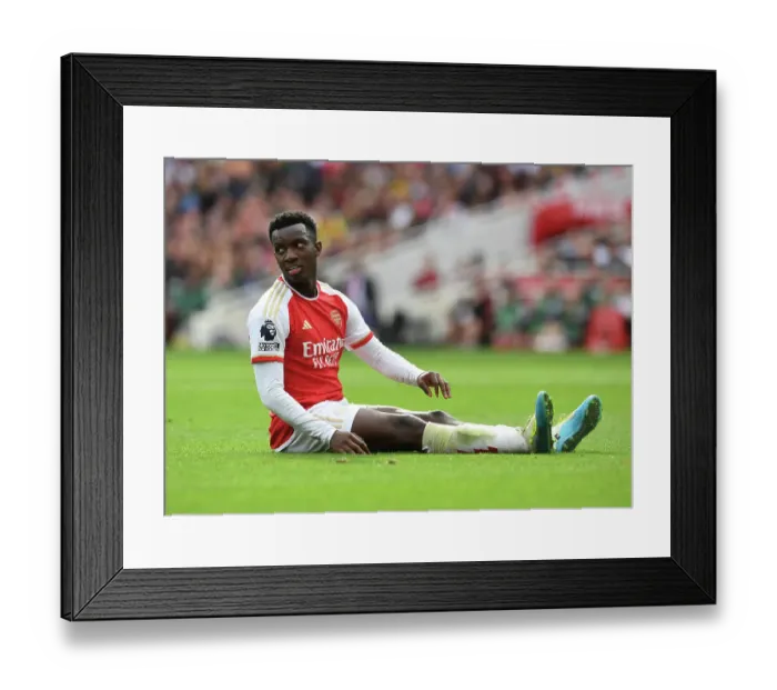 Framed Print : Arsenal's Eddie Nketiah Faces Off Against Tottenham in Thrilling 2023-24 Premier League Clash Framed Print : Arsenal's Eddie Nketiah Faces Off Against Tottenham in Thrilling 2023-24 Premier League Clash