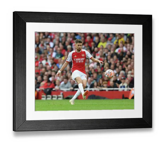Framed Print : Clash of the London Giants: Arsenal vs. Tottenham - Battle at Emirates (2023-24)