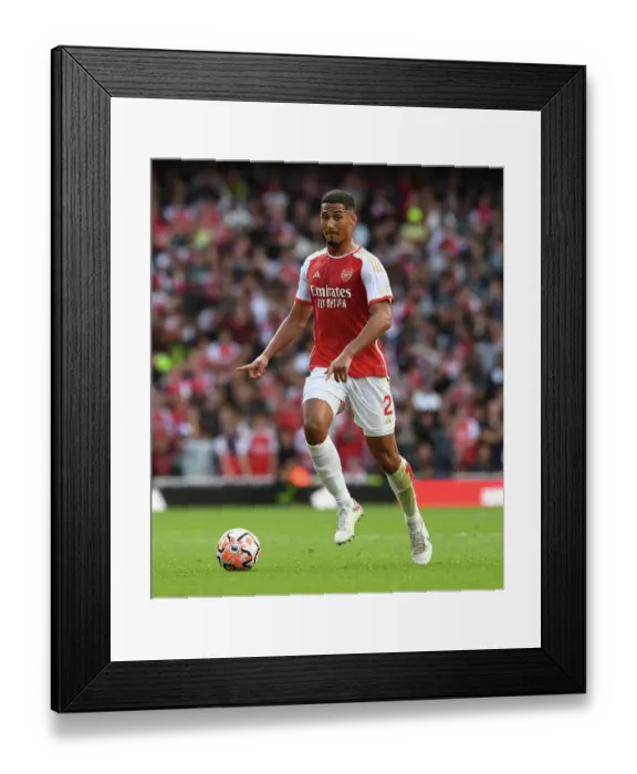 Framed Print : Saliba vs. Tottenham: Battle at the Emirates - Arsenal vs. Tottenham Clash in the 2023-24 Premier League Framed Print : Saliba vs. Tottenham: Battle at the Emirates - Arsenal vs. Tottenham Clash in the 2023-24 Premier League