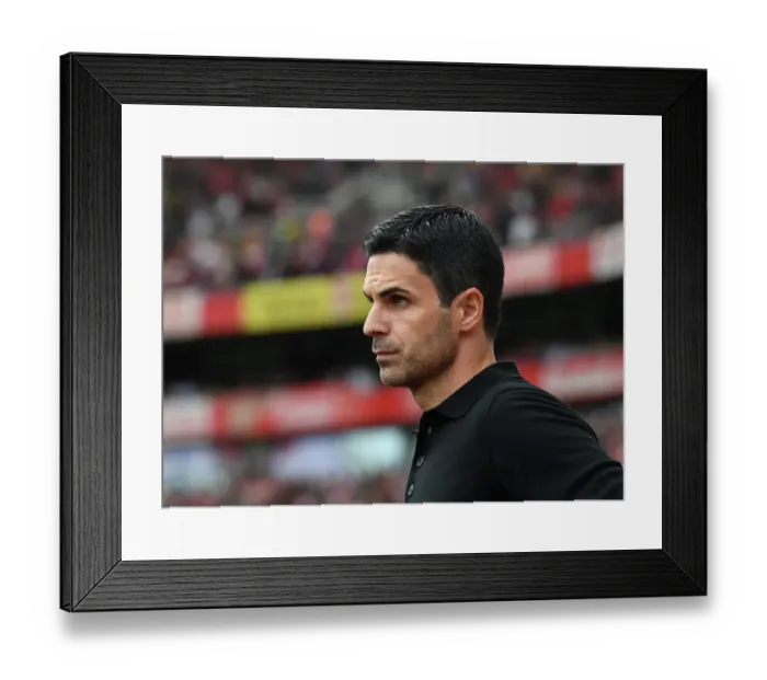 Framed Print : Arsenal vs. Tottenham: Mikel Arteta Faces Off in Premier League Showdown (2023-24) Framed Print : Arsenal vs. Tottenham: Mikel Arteta Faces Off in Premier League Showdown (2023-24)