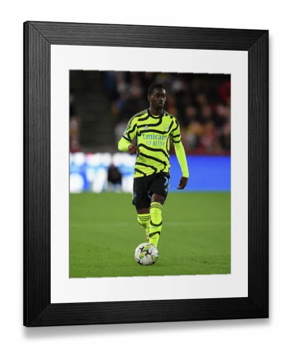Framed Print : Charles Sagoe Jr's Star Performance: Arsenal Advance in Carabao Cup against Brentford Framed Print : Charles Sagoe Jr's Star Performance: Arsenal Advance in Carabao Cup against Brentford