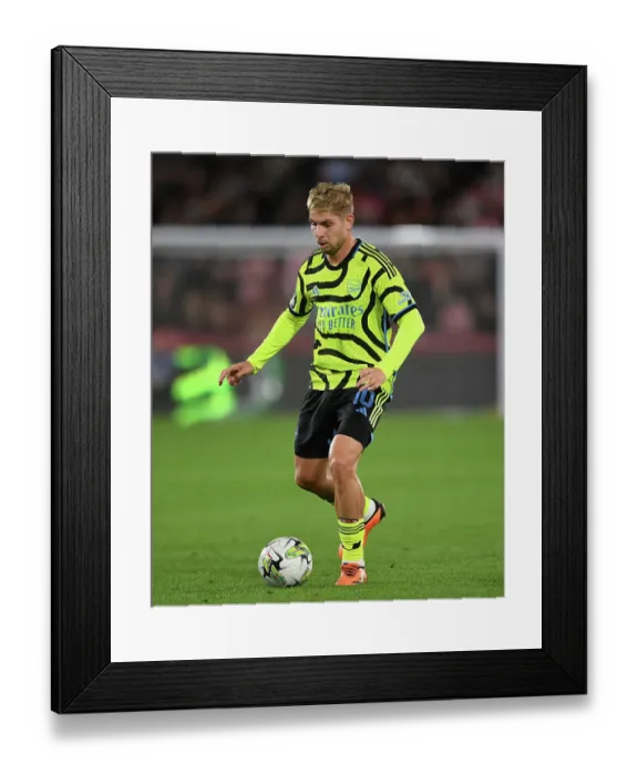 Framed Print : Emile Smith Rowe: Arsenal's Standout Player in Carabao Cup Victory over Brentford Framed Print : Emile Smith Rowe: Arsenal's Standout Player in Carabao Cup Victory over Brentford