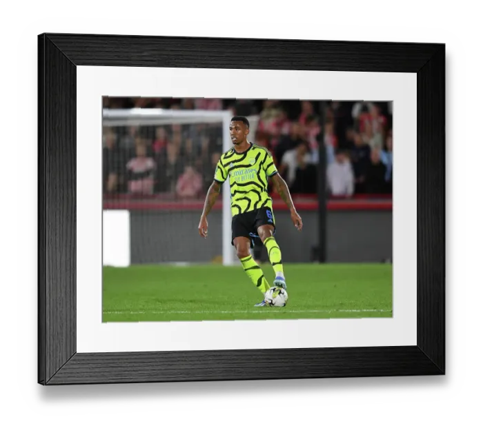 Framed Print : Gabriel Magalhaes in Action: Arsenal vs. Brentford - Carabao Cup 2023-24 Framed Print : Gabriel Magalhaes in Action: Arsenal vs. Brentford - Carabao Cup 2023-24