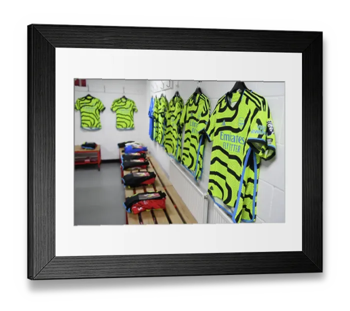 Framed Print : Arsenal Dressing Room: AFC Bournemouth vs Arsenal FC, Premier League 2023-24 Framed Print : Arsenal Dressing Room: AFC Bournemouth vs Arsenal FC, Premier League 2023-24