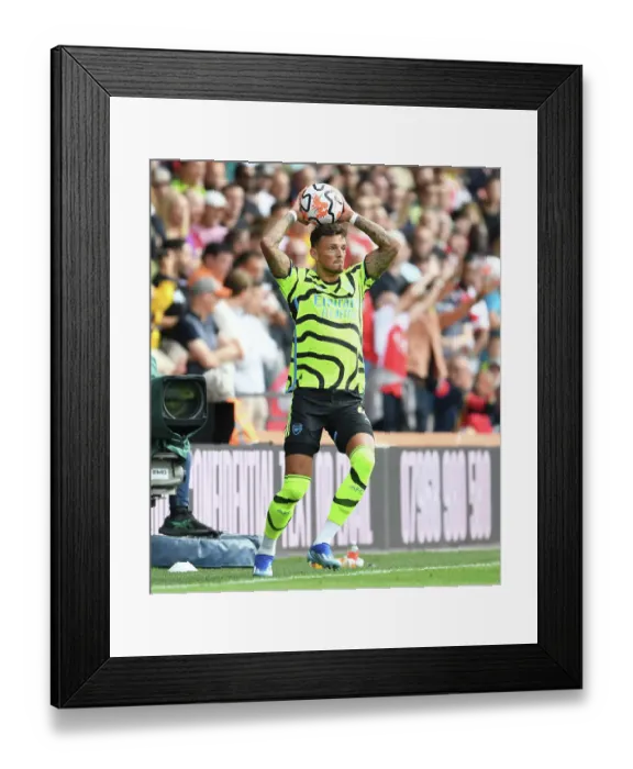 Framed Print : Arsenal's Ben White Shines in Premier League Clash Against AFC Bournemouth, 2023-24 Framed Print : Arsenal's Ben White Shines in Premier League Clash Against AFC Bournemouth, 2023-24