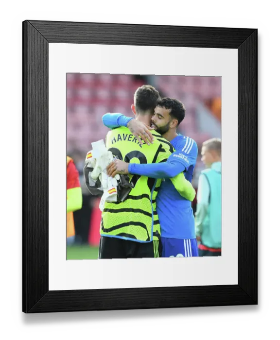 Framed Print : Havertz Scores Dramatic Winner: AFC Bournemouth vs. Arsenal FC, 2023-24 Premier League