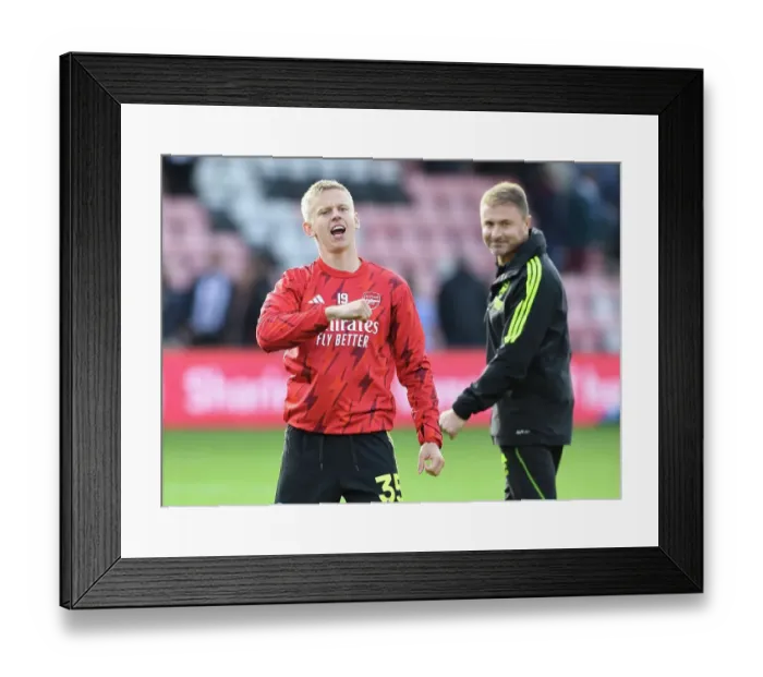 Framed Print : Arsenal Celebrate Premier League Victory over AFC Bournemouth (2023-24) Framed Print : Arsenal Celebrate Premier League Victory over AFC Bournemouth (2023-24)