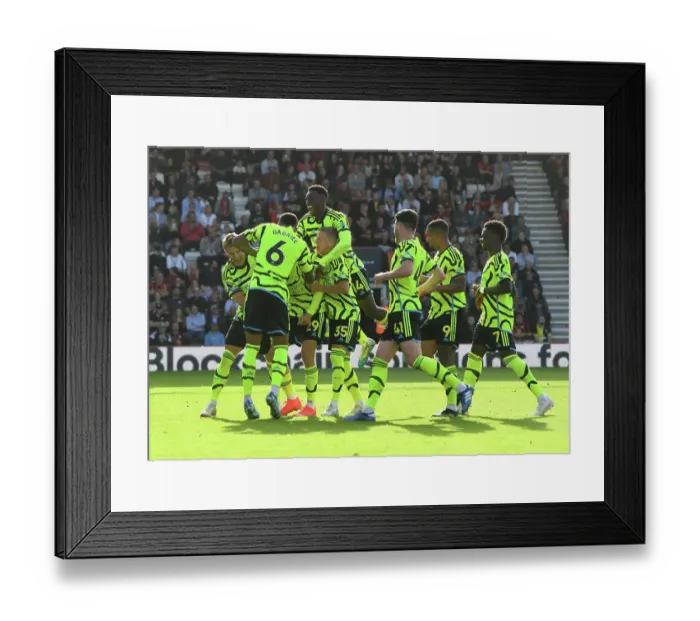 Framed Print : Havertz Hat-Trick: Arsenal's Dominance Over Bournemouth in the 2023-24 Premier League