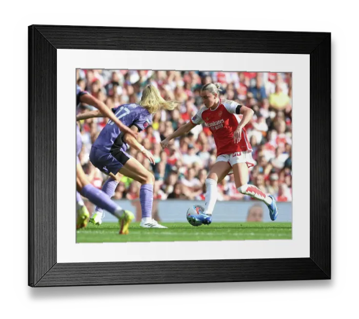 Framed Print : Arsenal vs. Liverpool: Barclays Women's Super League Showdown at Emirates Stadium (2023-24)