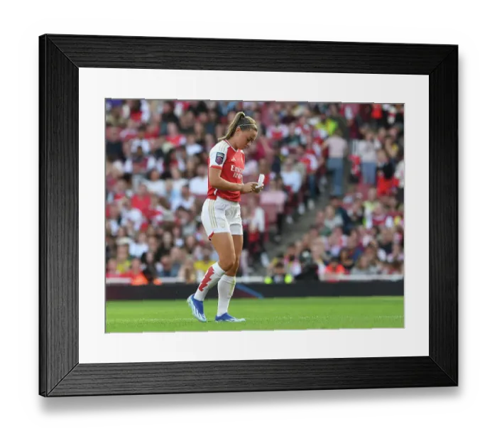 Framed Print : Arsenal's Katie McCabe: Unwavering Focus Amidst the Emirates Stadium Battlefield (Arsenal Women vs. Liverpool Women, 2023-24) Framed Print : Arsenal's Katie McCabe: Unwavering Focus Amidst the Emirates Stadium Battlefield (Arsenal Women vs. Liverpool Women, 2023-24)