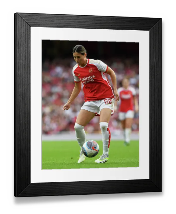 Framed Print : Arsenal Women's Kyra Cooney-Cross Shines in Barclays WSL Clash Against Liverpool Women at Emirates Stadium (2023-24) Framed Print : Arsenal Women's Kyra Cooney-Cross Shines in Barclays WSL Clash Against Liverpool Women at Emirates Stadium (2023-24)