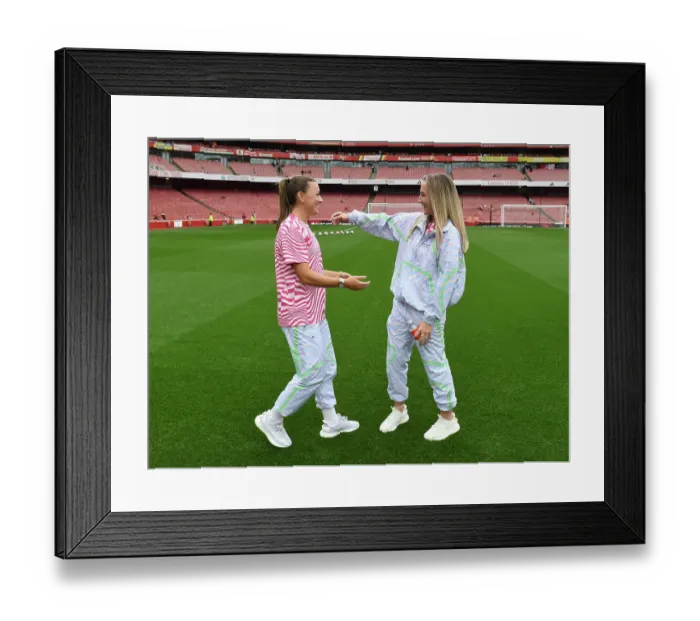 Framed Print : Arsenal Women vs Liverpool: Pre-Match Inspection at Emirates Stadium Framed Print : Arsenal Women vs Liverpool: Pre-Match Inspection at Emirates Stadium