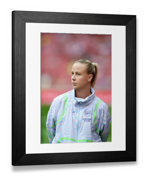 Framed Print : Arsenal's Beth Mead: Unyielding Focus Amidst Barclays Women's Super League Battle Against Liverpool (2023-24) Framed Print : Arsenal's Beth Mead: Unyielding Focus Amidst Barclays Women's Super League Battle Against Liverpool (2023-24)