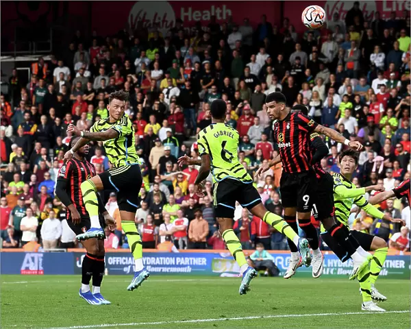 Arsenal's Ben White Scores Fourth Goal in AFC Bournemouth Victory (2023-24)