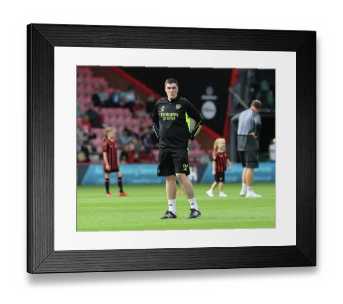 Framed Print : Arsenal Kitman DJ Walters at AFC Bournemouth's Vitality Stadium before Premier League Match (2023-24) Framed Print : Arsenal Kitman DJ Walters at AFC Bournemouth's Vitality Stadium before Premier League Match (2023-24)