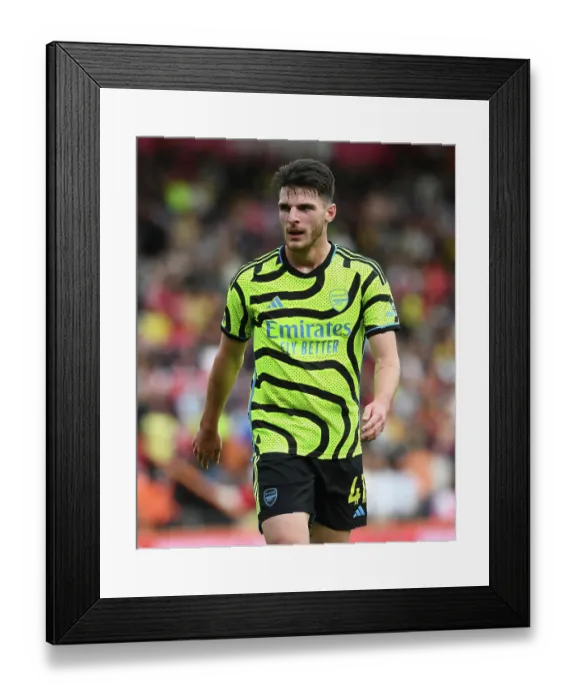 Framed Print : Arsenal's Declan Rice Shines in AFC Bournemouth Clash (2023-24 Premier League) Framed Print : Arsenal's Declan Rice Shines in AFC Bournemouth Clash (2023-24 Premier League)