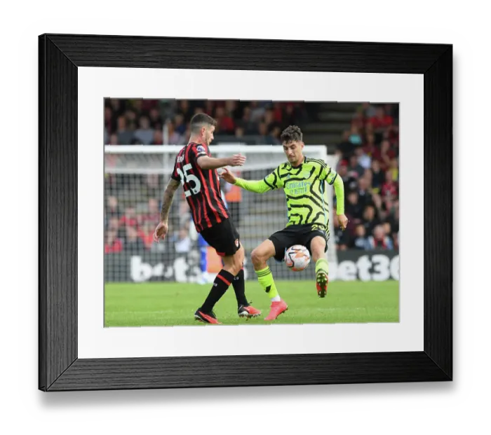 Framed Print : Battle for Possession: AFC Bournemouth vs. Arsenal FC - Premier League 2023-24 Framed Print : Battle for Possession: AFC Bournemouth vs. Arsenal FC - Premier League 2023-24