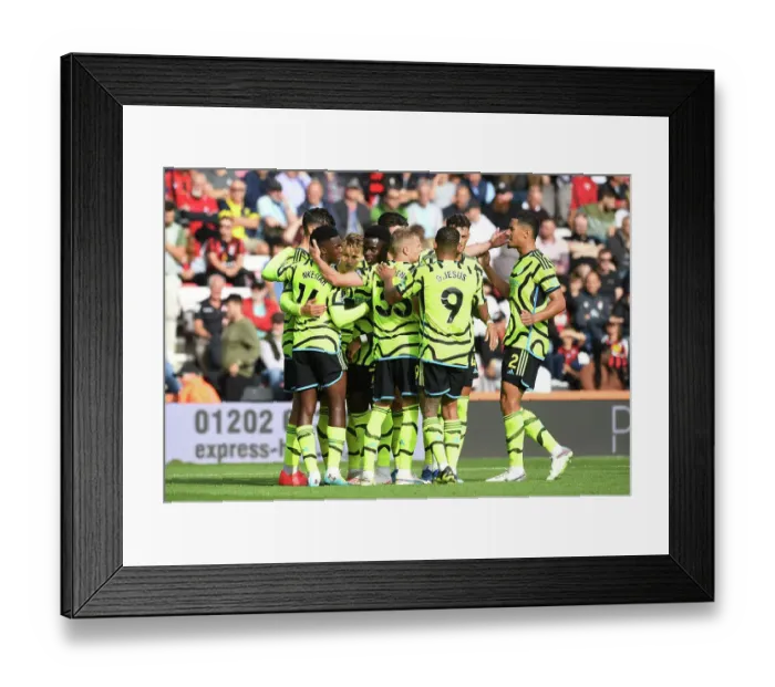 Framed Print : Martin Ødegaard Scores Penalty: Arsenal's Second Goal Against AFC Bournemouth (2023-24) Framed Print : Martin Ødegaard Scores Penalty: Arsenal's Second Goal Against AFC Bournemouth (2023-24)