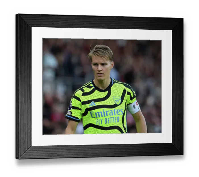 Framed Print : Martin Odegaard Shines: Arsenal's Midfield Masterclass in AFC Bournemouth Victory, Premier League 2023-24 Framed Print : Martin Odegaard Shines: Arsenal's Midfield Masterclass in AFC Bournemouth Victory, Premier League 2023-24