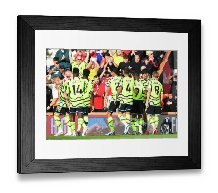 Framed Print : Havertz Scores Decisive Penalty: Arsenal Claims Victory Over AFC Bournemouth in 2023-24 Premier League Framed Print : Havertz Scores Decisive Penalty: Arsenal Claims Victory Over AFC Bournemouth in 2023-24 Premier League