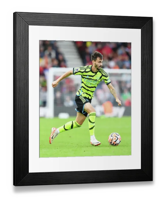 Framed Print : Arsenal's Fabio Vieira Charges Forward in AFC Bournemouth Clash (2023-24 Premier League) Framed Print : Arsenal's Fabio Vieira Charges Forward in AFC Bournemouth Clash (2023-24 Premier League)