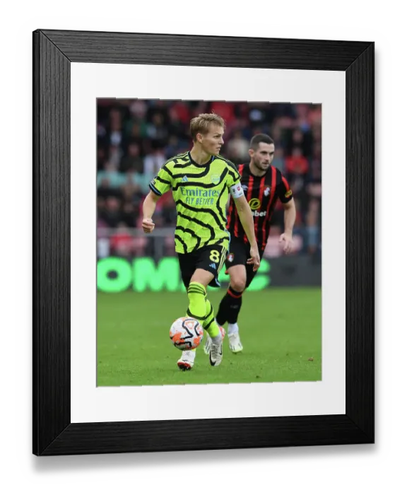 Framed Print : Martin Odegaard's Midfield Masterclass: Arsenal Secures Premier League Victory over AFC Bournemouth, 2023-24 Season Framed Print : Martin Odegaard's Midfield Masterclass: Arsenal Secures Premier League Victory over AFC Bournemouth, 2023-24 Season