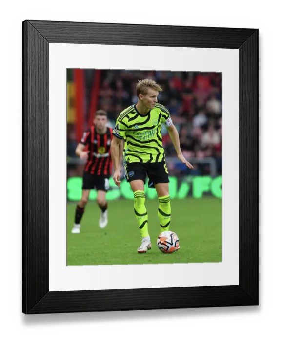 Framed Print : Martin Odegaard in Action: AFC Bournemouth vs. Arsenal FC, Premier League 2023-24 Framed Print : Martin Odegaard in Action: AFC Bournemouth vs. Arsenal FC, Premier League 2023-24