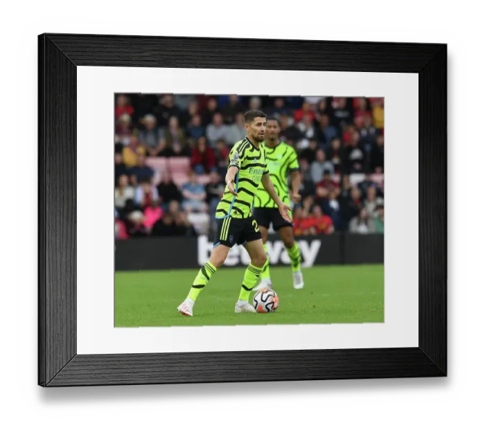 Framed Print : Jorginho in Action: AFC Bournemouth vs. Arsenal FC, Premier League 2023-24