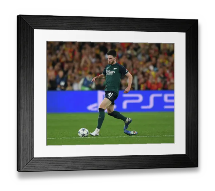 Framed Print : Arsenal's Declan Rice Suffers Humiliating Boot Mishap During Champions League Match Framed Print : Arsenal's Declan Rice Suffers Humiliating Boot Mishap During Champions League Match