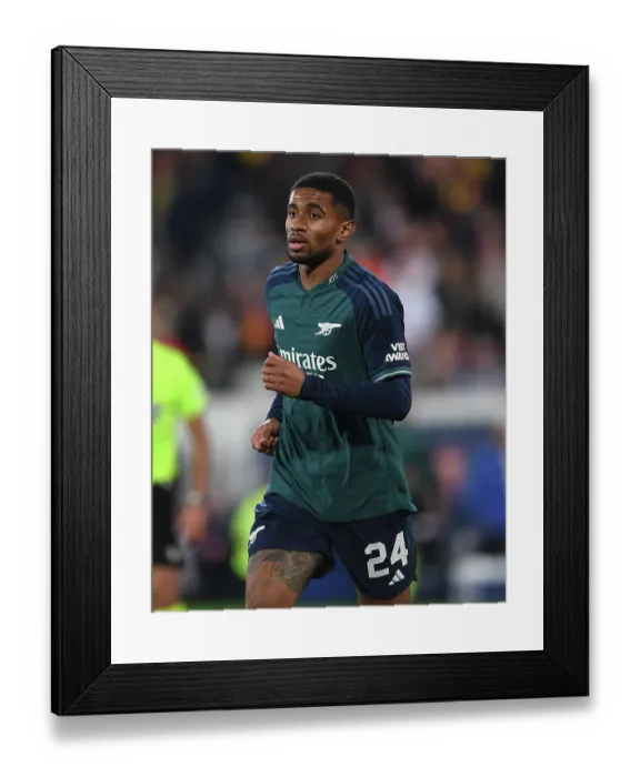 Framed Print : Arsenal's Reice Nelson Shines in RC Lens's Champions League Showdown
