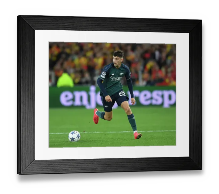 Framed Print : Havertz's Brilliance: Arsenal's Victory Over RC Lens in UEFA Champions League Group B, 2023 / 24 Framed Print : Havertz's Brilliance: Arsenal's Victory Over RC Lens in UEFA Champions League Group B, 2023 / 24