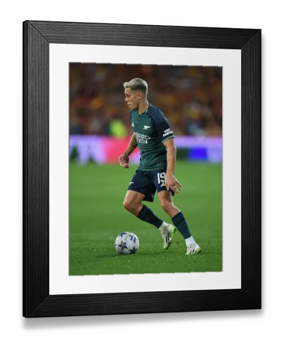 Framed Print : Arsenal's Trossard Shines in RC Lens Champions League Showdown