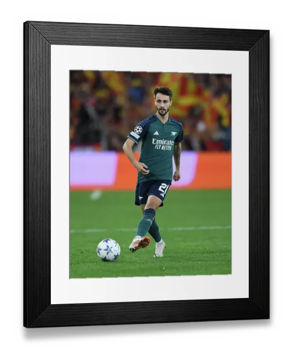 Framed Print : Fabio Vieira's Brilliant Performance: Arsenal Triumphs Over RC Lens in the UEFA Champions League Framed Print : Fabio Vieira's Brilliant Performance: Arsenal Triumphs Over RC Lens in the UEFA Champions League
