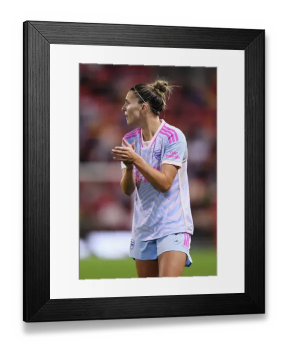 Framed Print : Titanic Showdown: Arsenal vs Manchester United - Barclays Women's Super League