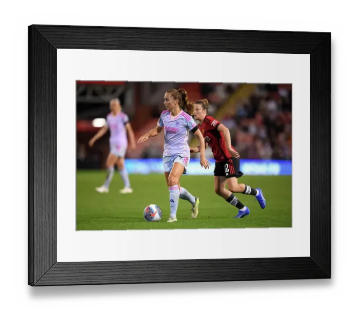 Framed Print : Arsenal vs Manchester United: A Battle in the Barclays Women's Super League (October 2023) Framed Print : Arsenal vs Manchester United: A Battle in the Barclays Women's Super League (October 2023)