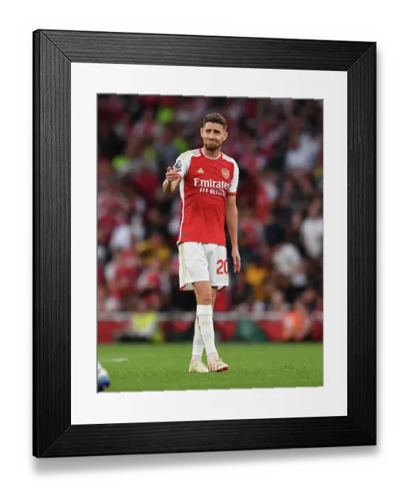 Framed Print : Jorginho's Premier League Showdown: Arsenal vs Manchester City (2023-24) Framed Print : Jorginho's Premier League Showdown: Arsenal vs Manchester City (2023-24)