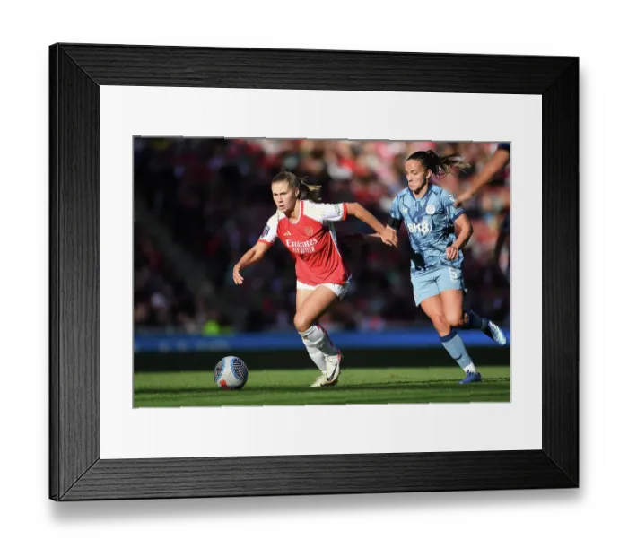 Framed Print : Arsenal vs Aston Villa: Women's Super League Clash at Emirates Stadium (2023-24) Framed Print : Arsenal vs Aston Villa: Women's Super League Clash at Emirates Stadium (2023-24)
