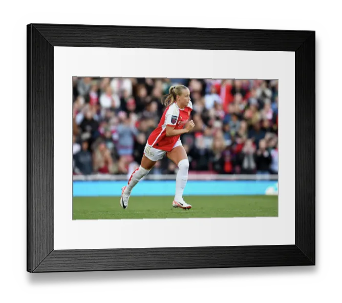 Framed Print : Arsenal Women vs Aston Villa: Beth Mead's Substitution in 2023-24 Barclays Women's Super League Framed Print : Arsenal Women vs Aston Villa: Beth Mead's Substitution in 2023-24 Barclays Women's Super League