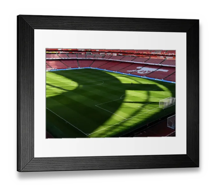 Framed Print : Arsenal FC vs Aston Villa: Inside Emirates Stadium - Barclays Women's Super League (2023-24)