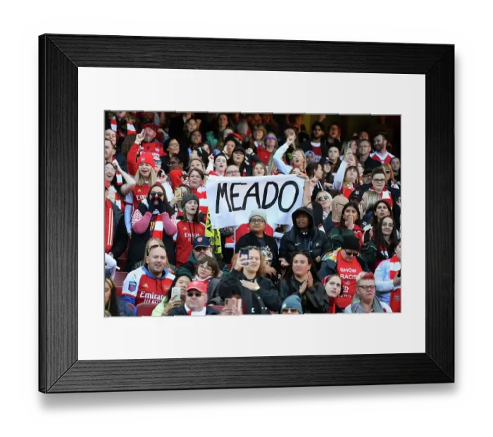 Framed Print : Arsenal FC vs Aston Villa: Beth Mead's Emirates Debut in 2023-24 Barclays Women's Super League