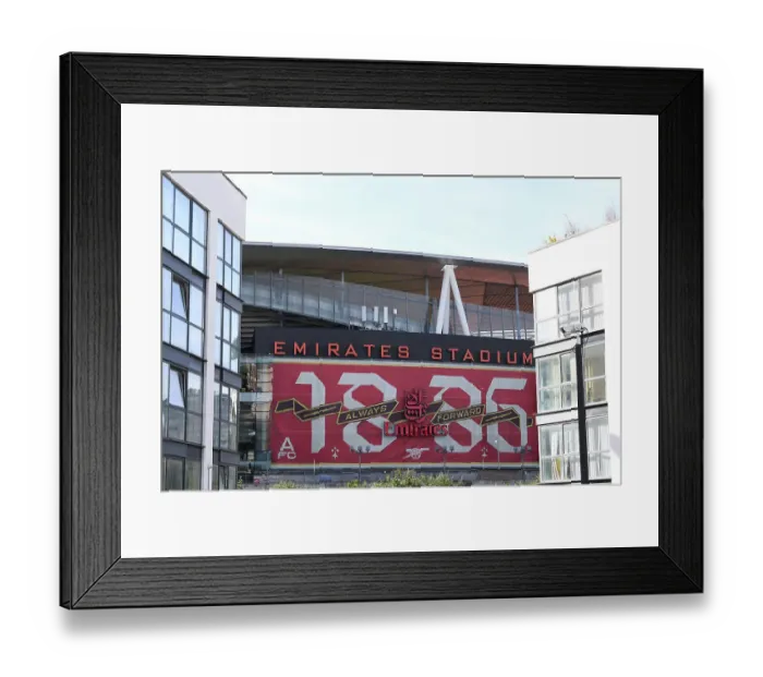 Framed Print : Arsenal vs Manchester City: Premier League Showdown at Emirates Stadium (2023-24)