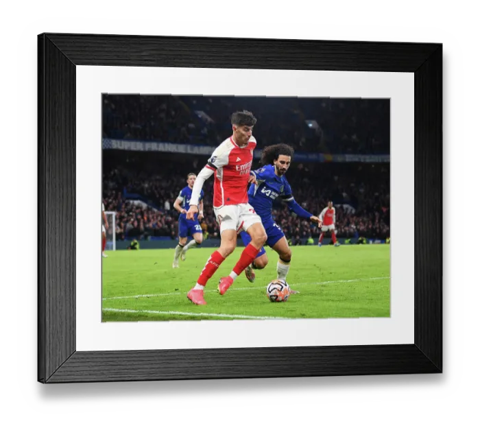 Framed Print : Clash of Titans: Chelsea vs. Arsenal - Premier League Showdown (2023-24) Framed Print : Clash of Titans: Chelsea vs. Arsenal - Premier League Showdown (2023-24)