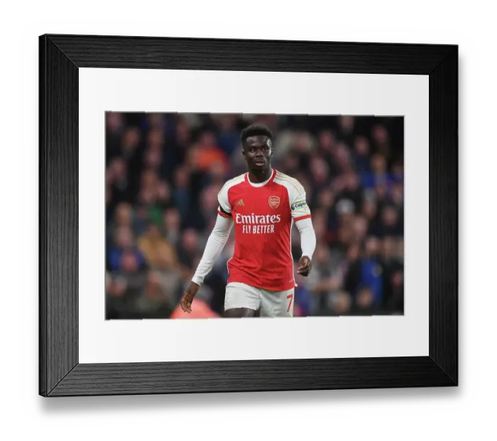 Framed Print : Arsenal's Bukayo Saka Leads the Charge: Chelsea vs. Arsenal, Premier League 2023-24 Framed Print : Arsenal's Bukayo Saka Leads the Charge: Chelsea vs. Arsenal, Premier League 2023-24