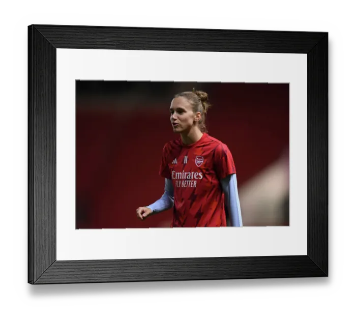 Framed Print : Arsenal's Viviane Miedema Readies for Barclays Super League Clash against Bristol City Framed Print : Arsenal's Viviane Miedema Readies for Barclays Super League Clash against Bristol City
