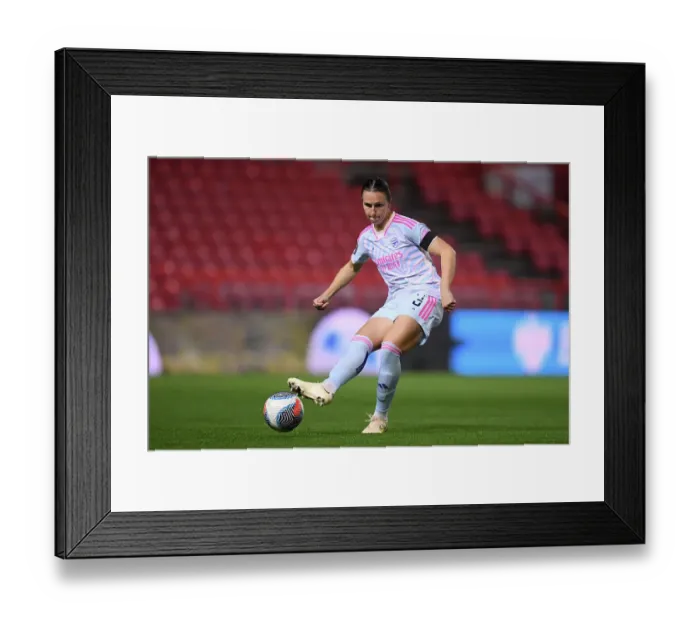 Framed Print : Arsenal Women's Super League: Lotte Wubben-Moy Leads Dominant Performance Against Bristol City Framed Print : Arsenal Women's Super League: Lotte Wubben-Moy Leads Dominant Performance Against Bristol City