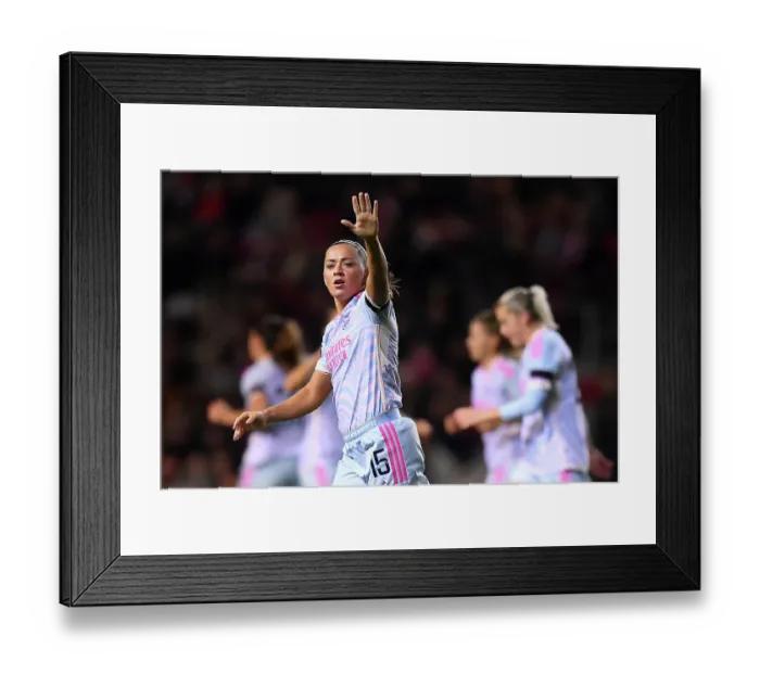 Framed Print : Arsenal Women's Super League Victory: Katie McCabe Scores Historic First Goal Against Bristol City Framed Print : Arsenal Women's Super League Victory: Katie McCabe Scores Historic First Goal Against Bristol City