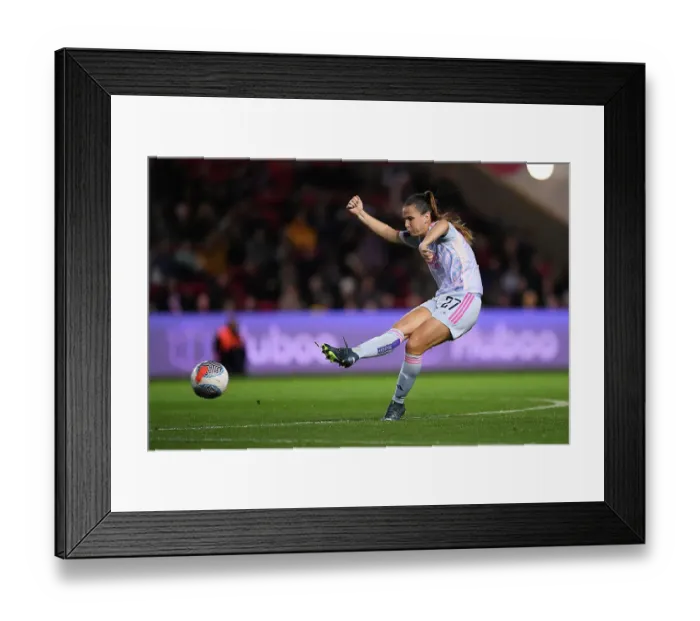 Framed Print : Arsenal Women's Superiority: Laia Codina in Action against Bristol City (Barclays WSL, 2023-24) Framed Print : Arsenal Women's Superiority: Laia Codina in Action against Bristol City (Barclays WSL, 2023-24)