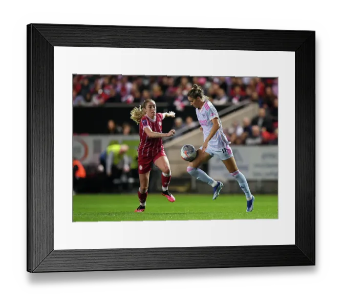 Framed Print : Vivianne Miedema Faces Off Against Megan Connolly in Intense Bristol City vs. Arsenal FC Women's Super League Clash Framed Print : Vivianne Miedema Faces Off Against Megan Connolly in Intense Bristol City vs. Arsenal FC Women's Super League Clash